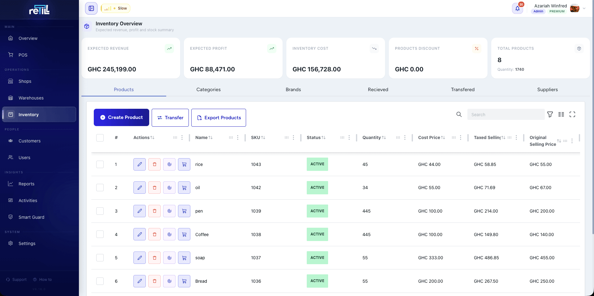 Real-Time Inventory